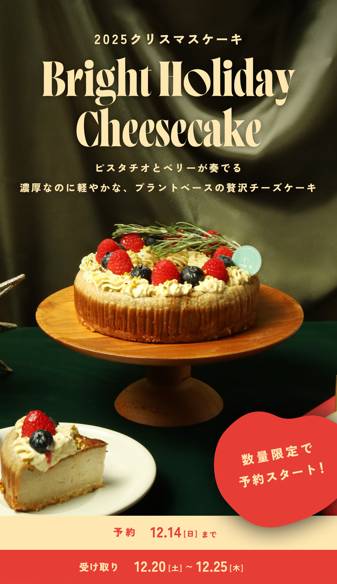 Christmas Cake Background